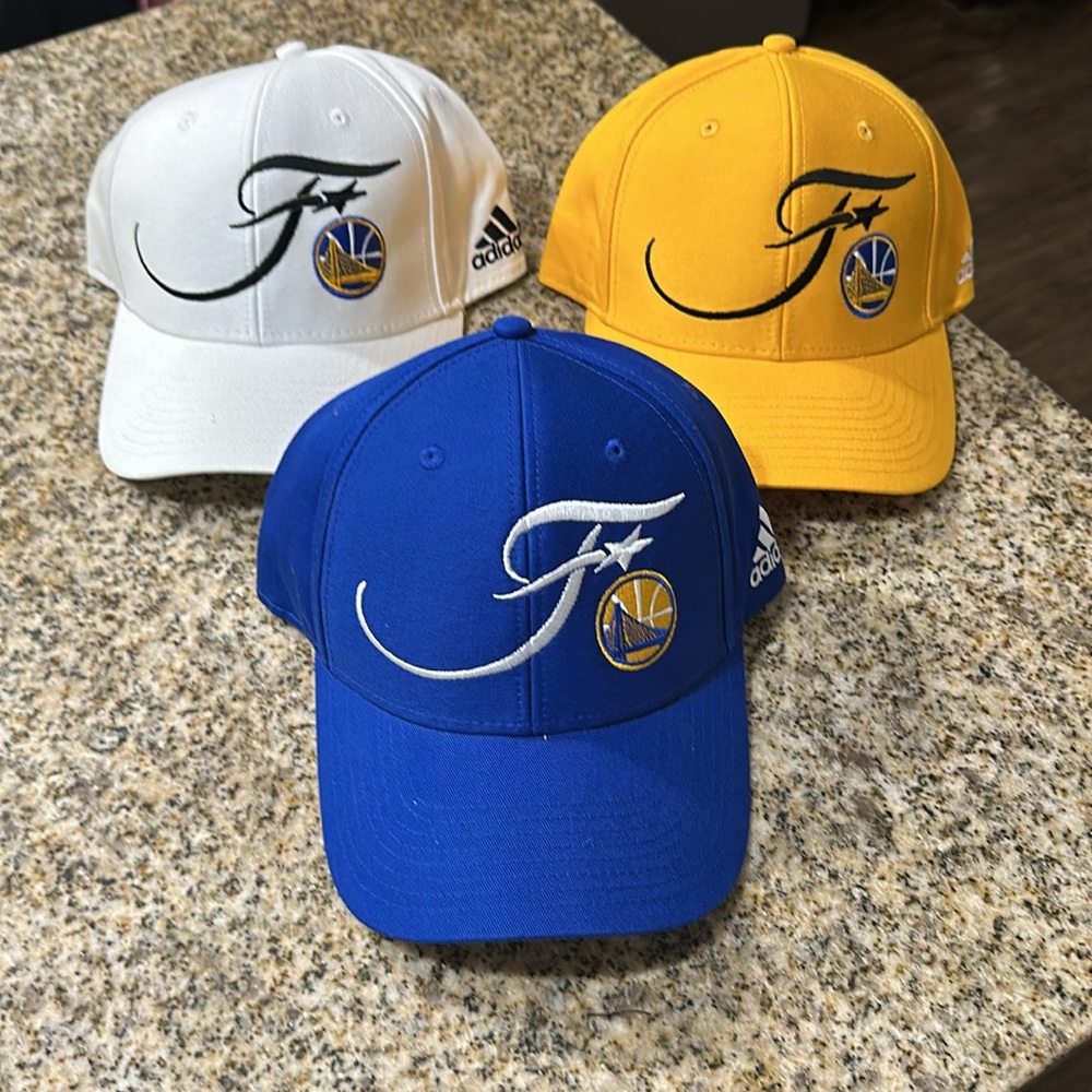 Golden State Warriors 2015 NBA Finals Adidas Hat - Only Blue or Yellow Available - Picture 2 of 4